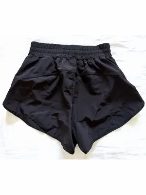 MCEDAR Running Shorts w Mesh Liner Black thumbnail 6