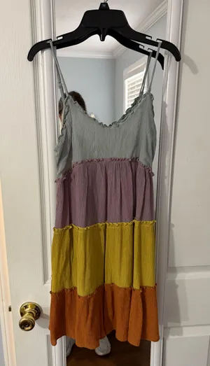 Multi color dress! Multiple thumbnail 1