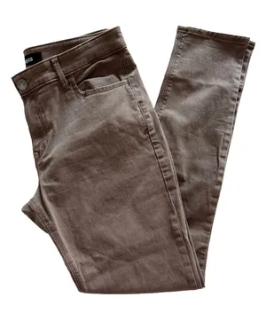 Express Stretch Mid Rise Legging Size 8R Brown thumbnail 1