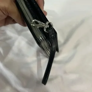 Black Crocodile wristlet thumbnail 3