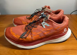 Salomon Ultra Glide Womens Trail Running Shoe Outdoor Mecca Orange/Red ‎ Sz 11 thumbnail 1