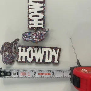 The cutest howdy earrings 🤠 White thumbnail 3