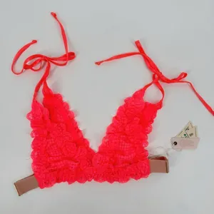 Free People x HAH Flip HAHround Bra Fried Salmon XS‎ NWT thumbnail 5