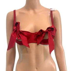 Victoria's Secret small Dream Angels bow cutout balconette bra BC 3189 thumbnail 1