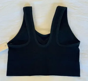 Skechers Black Sports Bra thumbnail 2