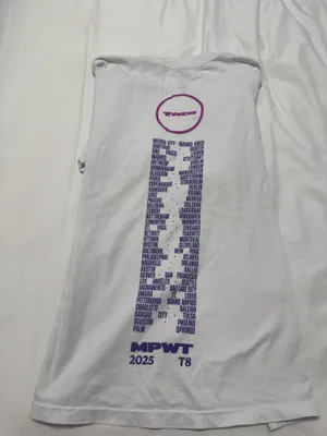 Tate McRae Tshirt White Size XL thumbnail 4