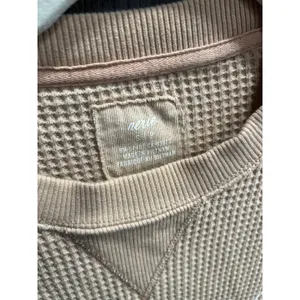 Aerie waffle pullover‎ Chicago women's small nwot thumbnail 3