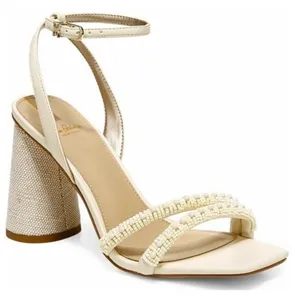 Sam Edelman Women's Ivory Kia Sandal Nappa Beaded Heels US 10‎ thumbnail 11