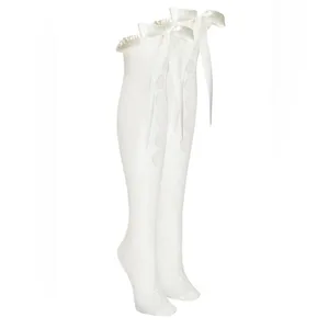 NWOT Stems Lolita Knee Socks in White thumbnail 2
