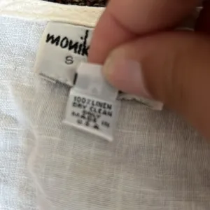 Monika turtle vintage linen blouse M‎ Size M thumbnail 6