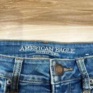 American Eagle Cuffed Jean Shortie Shorts Women’s 2 thumbnail 3