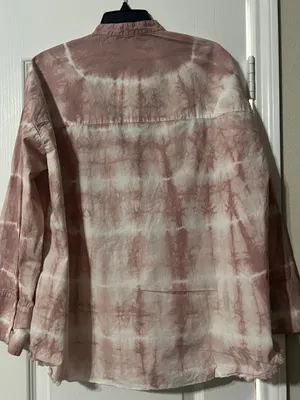 Zara Pink Button-Up Shirt thumbnail 2