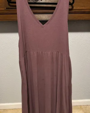 A New Day Sleeveless Mauve Dress thumbnail 2
