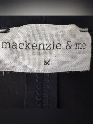 Mackenzie & Me Navy Faux Suede Short Sleeve Dress Womens Size Medium Made in USA thumbnail 8