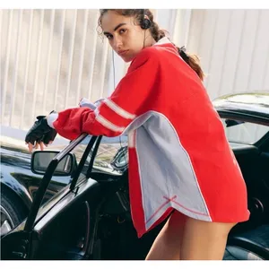NEW Free People | FP Movement Rugby-Ready Layer in Winterberry Combo Sz Small‎ thumbnail 4