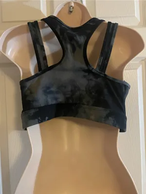 Alphalete Brown Sports Bra with Logo Band‎ thumbnail 2