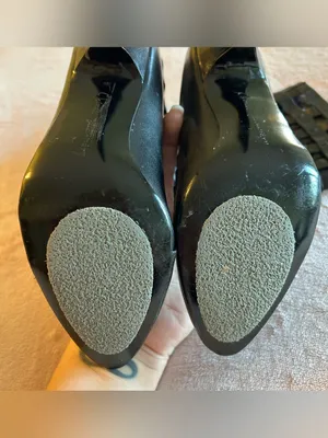 Chinese Laundry vintage black heeled cage boots with grommets size 6.5B goth thumbnail 6