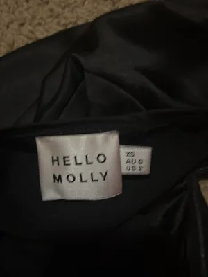 Hello Molly Black Dress thumbnail 3
