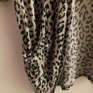 Libian Womens Lightweight Cardigan Sweater S Small Leopard Print Brown & Black thumbnail 3