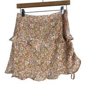Princess Polly Olywin Mini Skirt Womens 6 Peach Ruffle‎ Coquette Cottagecore thumbnail 4