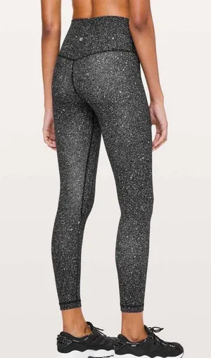 Lululemon Leggings Grey Black thumbnail 1
