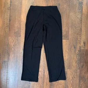 UNIQLO black elastic waist ponte pants, size M thumbnail 5