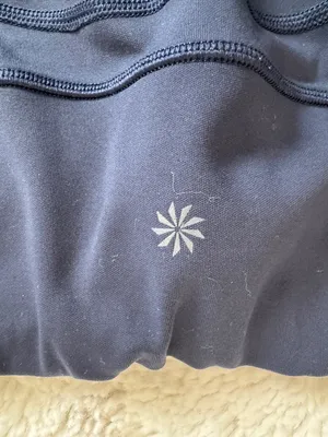 Athleta Navy High Rise Pocket Leggings Size Small thumbnail 5