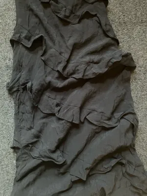Hill House Billy J Ruffle Tiered Halter Maxi Dress Sz 10 Goth Romantic Cocktail Romantic thumbnail 6