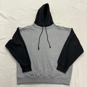 Brandy-melville Women's Black and Grey Hoodie thumbnail 1