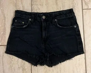 Carmar black denim shorts size 26 thumbnail 2