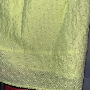 AMERICAN EAGLE pastel neon yellow cutout dress thumbnail 2