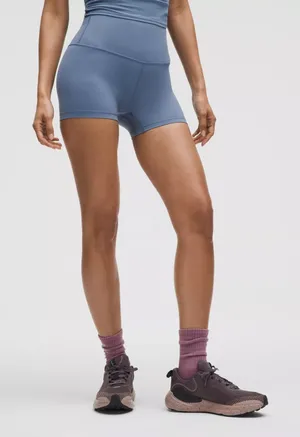 lululemon athletica High-Rise Slate Blue Align Shorts thumbnail 1