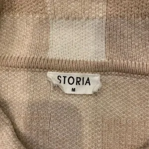 Storia Quarter Zip Collared Cropped Boxy Sweater Size Medium thumbnail 3