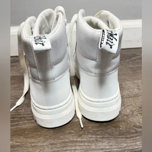 Dr Martens‎ Combs Combat Boots Women's White Size 6 thumbnail 3