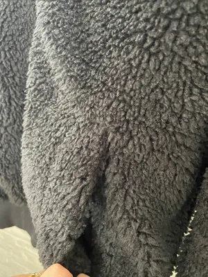 Lululemon Textured Fleece 1/2 Zip Black thumbnail 7