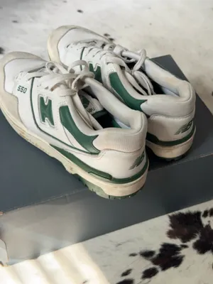 New Balance Sneakers 550 White Green thumbnail 3
