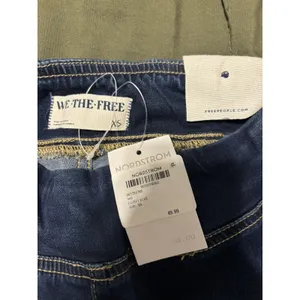 Free People We The Free In My Feelings High Rise Crop Boot Jeans Women's XS BNWT thumbnail 3