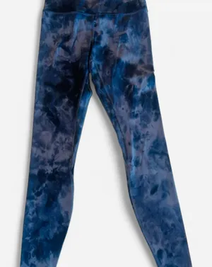 Lululemon Diamond Dye High Rise Leggings Navy Blue thumbnail 1