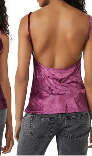 Free people all night velvet tunic thumbnail 1