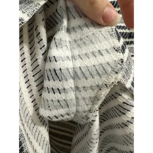 Ann Taylor Petite Navy & White Striped Textured Pencil Skirt 0P Coastal XSP PXS! thumbnail 5