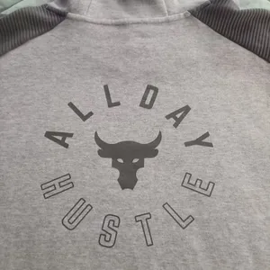 Under Armour Project Rock Oversized Hoodie Size L thumbnail 4