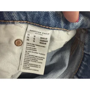 American Eagle Stretch Highest Rise Ripped Baggy Straight 10R‎ Streetwear thumbnail 5