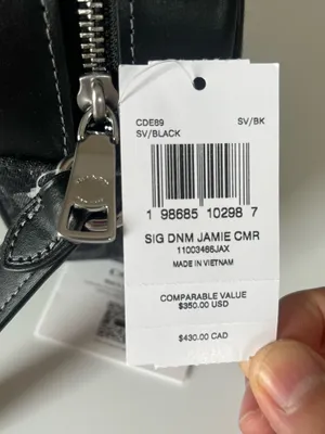 Coach Jamie Camera Bag In Signature Denim thumbnail 5