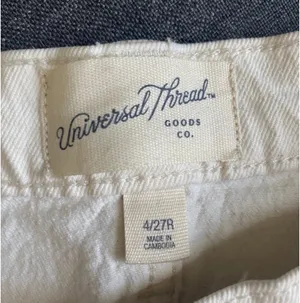 Vintage high waisted jeans size 4 White thumbnail 5