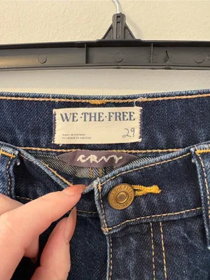 The CRVY Collection By We The Free - Gia Wide-Leg Jeans Size 29 thumbnail 6
