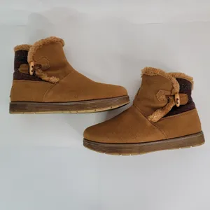 Skechers Ankle Boots Womens 9 Tan Suede‎ Faux Fur Lined 48677 thumbnail 8