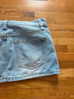 Urban Outfitters Skirt Mini Denim thumbnail 6