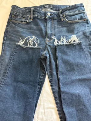 Womens Abercrombie & Fitch Harper Ankle Stretch Jeans Size 4 thumbnail 3