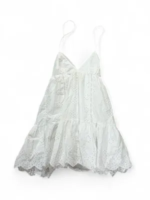Zara White Mini Dress 👗 thumbnail 1
