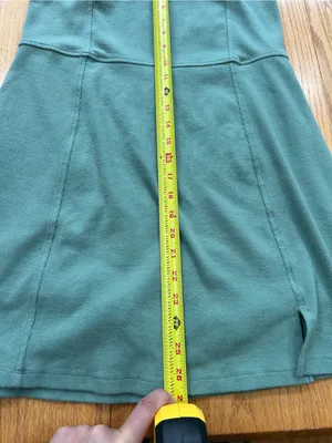 NWT AE American Eagle Strapless‎ Tube Dress Built In Shorts Romper Green Large L thumbnail 12